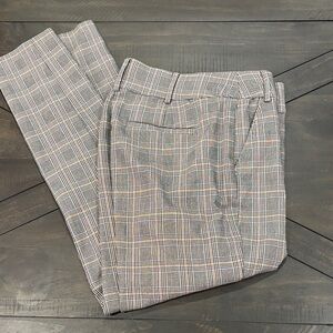 In Every Story  Plaid Pants in Black, White, and yellow